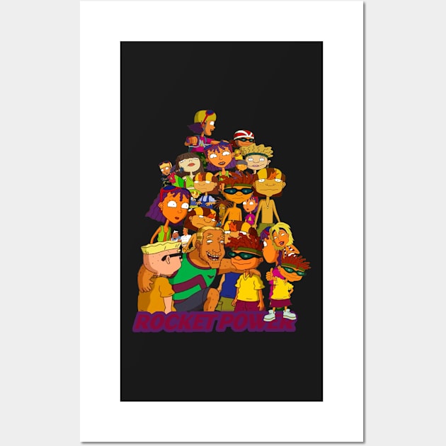 rocket power Wall Art by thebeatgoStupid